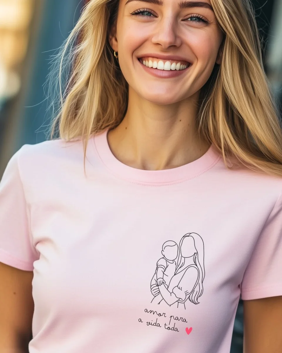 T-Shirt com Silhueta - Image 8