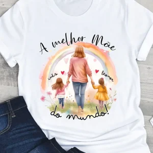 T-Shirt Aguarela Mãe