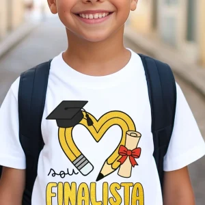 T-Shirt Finalistas 4 ano Lápis