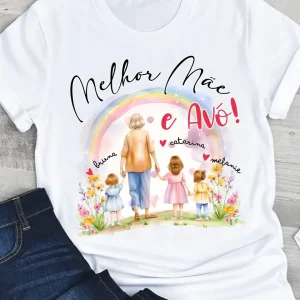 T-Shirt Aguarela Avó