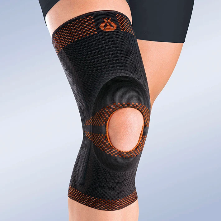Joelheira Patelar Elástica Rodisil® - Rodete em Silicone - Barras Laterais