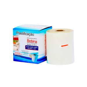 Bobina para Plastificação 11,5cmx60m  0,05 125micras