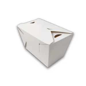 Embalagem Box para Frituras Branca G – 13 x 7,5 x 9,5 cm – 100 Unidades