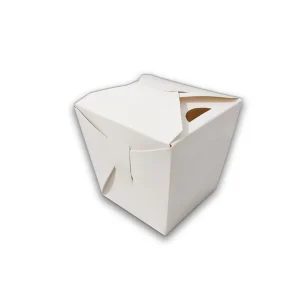 Embalagem Box para Frituras Branca P – 7,5 x 7,5 x 9,5 cm – 100 Unidades