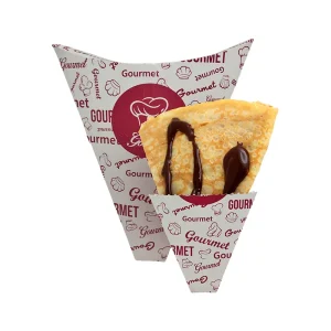 Embalagem Delivery para Crepe – 22 x 5 x 21 cm – 100 Unidades
