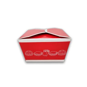 Embalagem para Hambúrguer P H01 – 10 x 10 x 7 cm – 100 Unidades