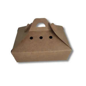 Embalagem Ecológica Box para Frituras Kids – 17 x 12 x 6 cm – 100 Unidades