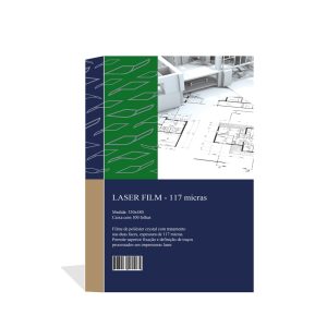 Laser Film Opaco 330×480 Serigrafia e Fotolito 117micras com 100un