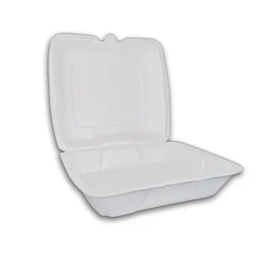 Marmita Retangular de Isopor G – 21 x 17 x 8 cm – 100 Unidades