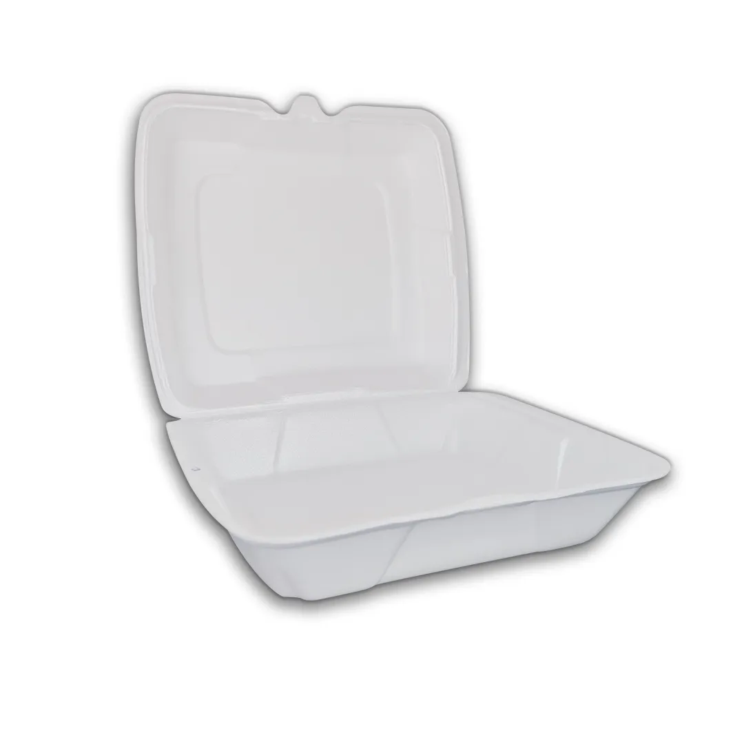 Marmita Retangular de Isopor G – 21 x 17 x 8 cm – 100 Unidades