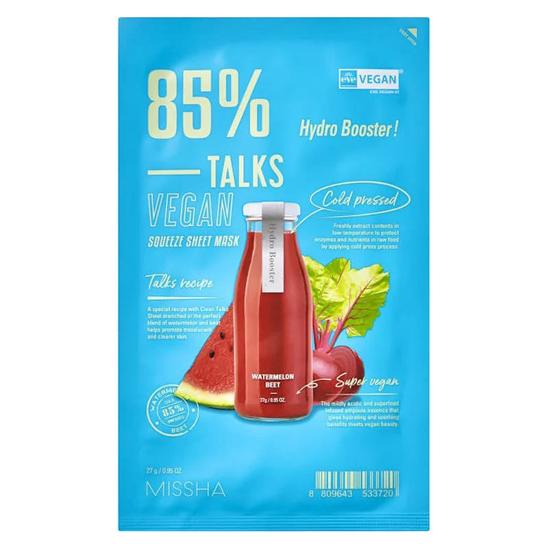 Talks Vegan Squeeze Sheet Mask - Image 2
