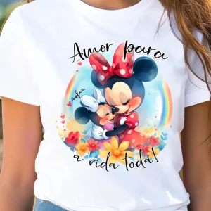 T-Shirt Melhor Mãe Minnie