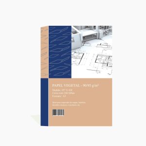 Papel Vegetal A3 90/95 gramas com 100un