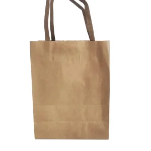 Sacola Kraft com Alça P – 17 x 10 x 24 cm – 100 Unidades