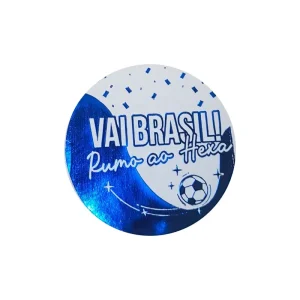 Lacre de Segurança Redondo “Copa do Mundo” – Ø 5,5 cm – 1.000 Unidades