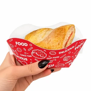 Embalagem para Batata Recheada ou Porções – 8 x 5 x 6 cm – 100 Unidades