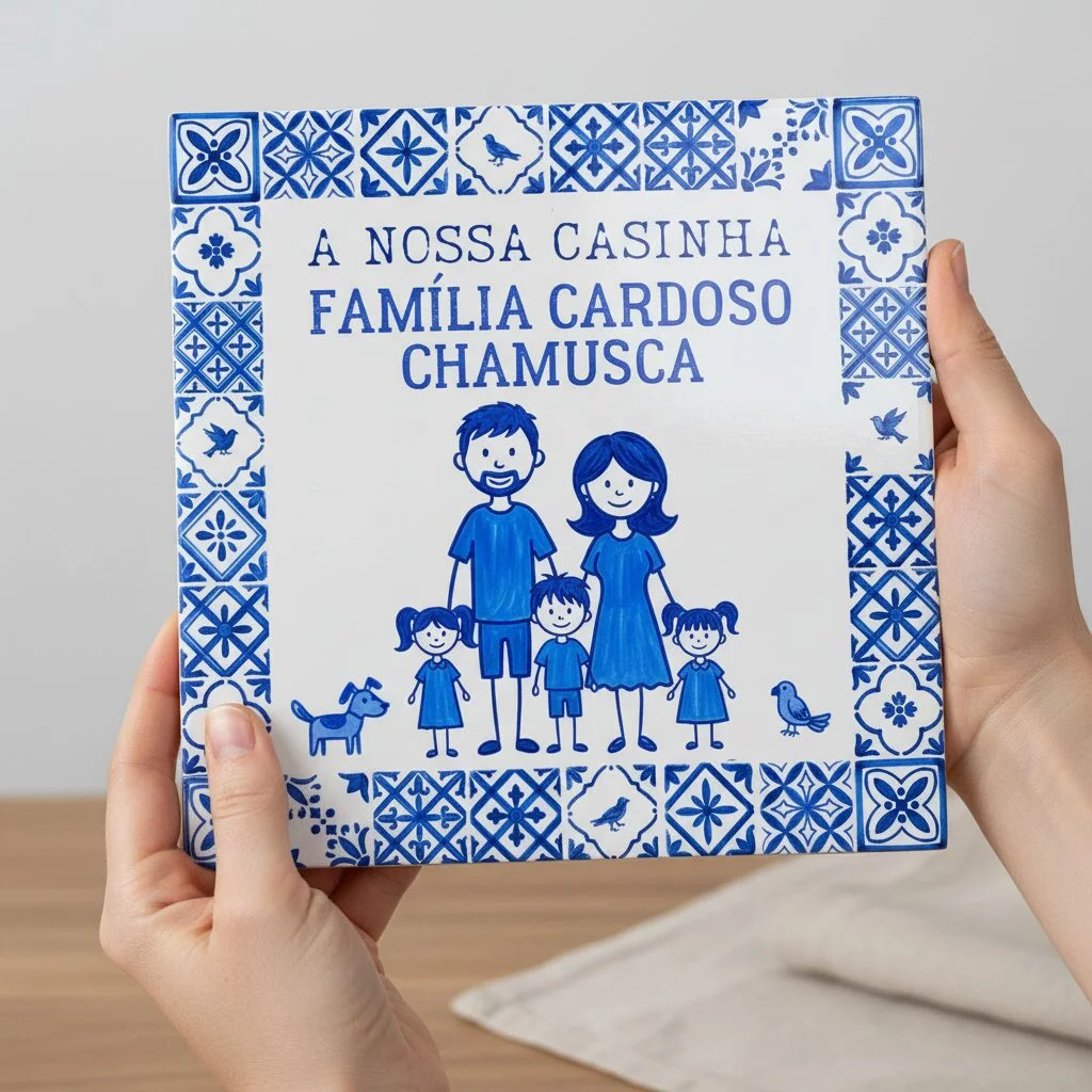 Azulejo pintura portuguesa Família