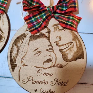 Bolas de Natal com Foto