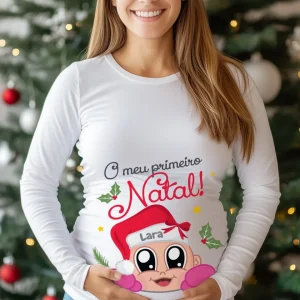 Blusa de Grávida – O Meu Primeiro Natal