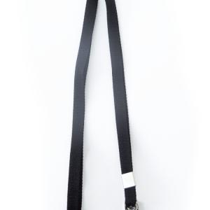 Cordão para Crachá Preto  com 10un