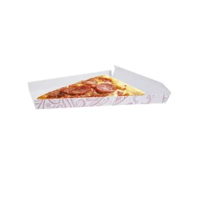 Embalagem para Fatia de Pizza – 15 x 13 x 1,5 cm – 100 Unidades