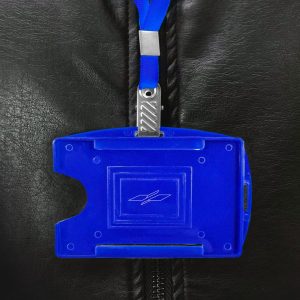 Protetor de Crachá Azul Royal Universal c 100un