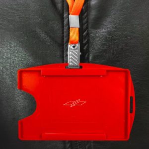 Protetor de Crachá Laranja Universal c 100un