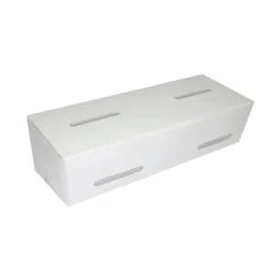 Embalagem para Sobremesas Branca G – 21 x 7 x 5 cm – 100 Unidades