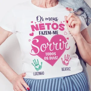 T-Shirt Netos Fazem-me Sorrir