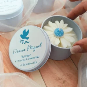 Lembranças Batizado Velinhas perfumadas